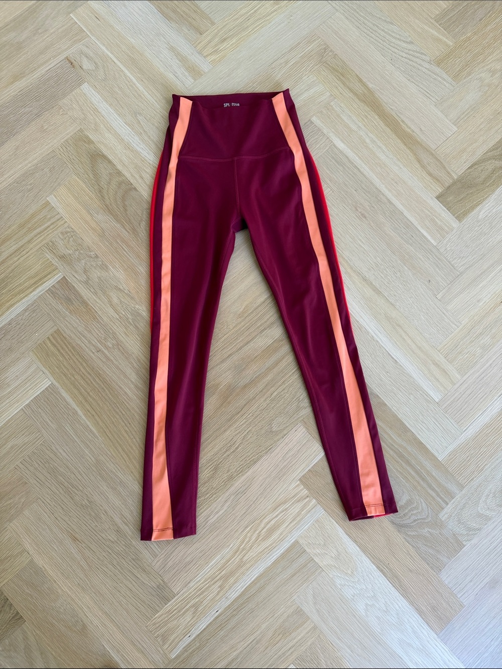 Splits59 Deep Red Athletic Leggings